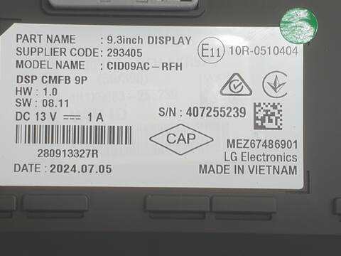 Foto 2ª: Pantalla Multifuncion Renault Arkana TECHNO 113CV 83KW