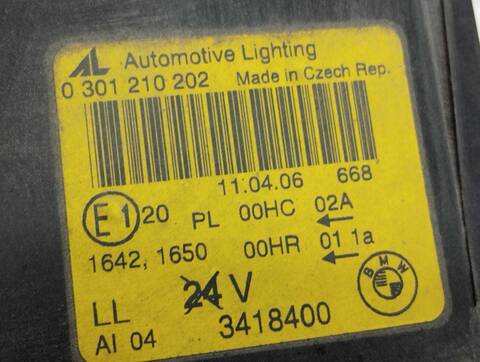 Foto 4ª: Faro Derecho Bmw X3 2.0D 150CV 110KW [M47/T2] (2006)