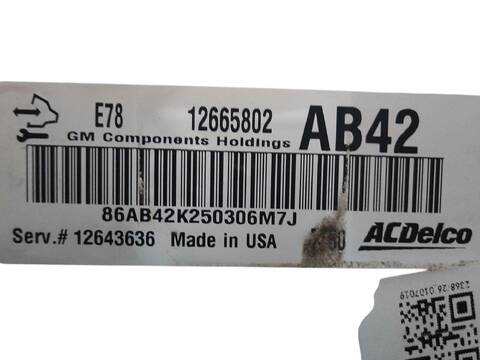 Foto 3ª: Centralita Motor ECU Opel Adam 1.4 LPG (2012)