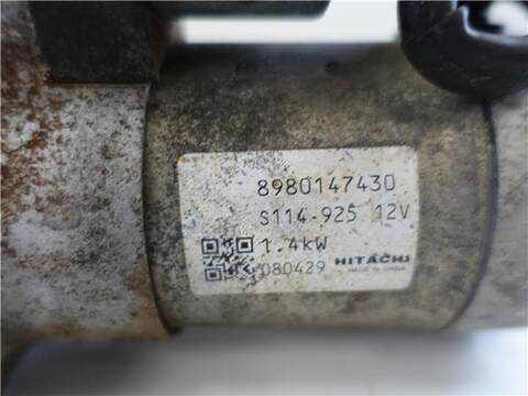 Foto 3ª: Motor de Arranque Opel Astra 1.7 CDTI BERLINA 100CV 74KW [Z 17 DTH] (2009)