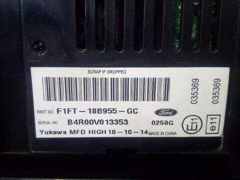 Foto 2ª: Pantalla Multifuncion Ford Focus TITANIUM 125CV 92KW [M1DD] (2015)