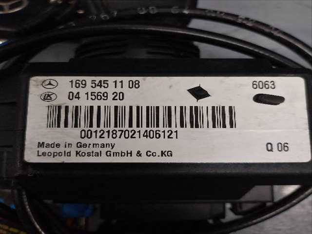 Foto 2ª: Antirrobo Mercedes Clase B 200 2.0 D [D 640941] (2006)