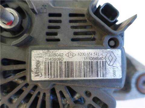 Foto 3ª: Alternador Renault Twingo 1.2 16V CN0A) 76CV 56KW [D4F J7] (2011)