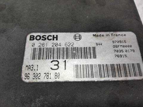 Foto 2ª: Centralita Motor ECU Peugeot 106 LONG BEACH 60CV [HDZ] (1996)