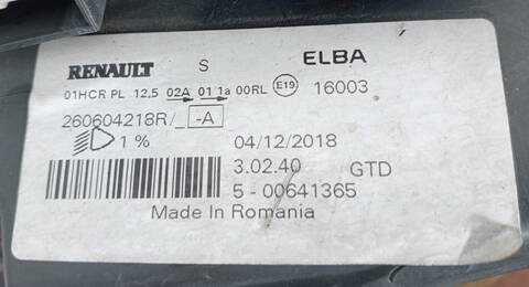 Foto 2ª: Faro Izquierdo Dacia Logan COMFORT 90CV (2013)