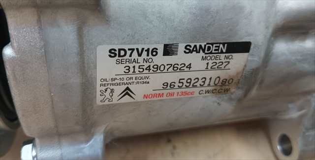 Foto 2ª: Compresor Aire Acondicionado Citroen Xantia . (2002)
