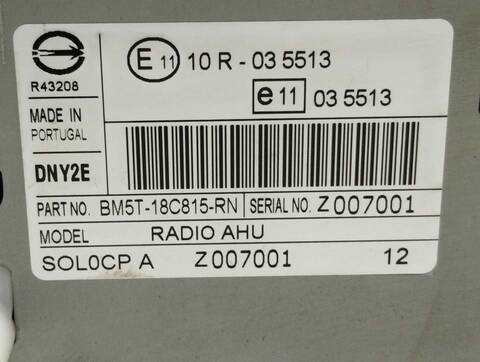 Foto 2ª: Sistema Audio Radio CD Ford Focus EDITION 125CV 92KW [M1DA] (2014)