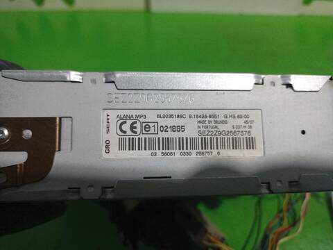 Foto 3ª: Sistema Audio Radio CD Seat Ibiza COOL 101CV [ATD] (2001)