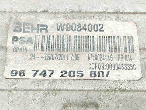Foto 3ª: Intercooler Citroen C4 EXCLUSIVE PICASSO 150CV 110KW [RHE] (2016)