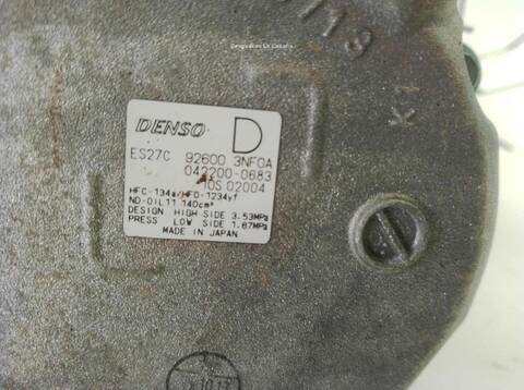 Foto 2ª: Compresor Aire Acondicionado Nissan Leaf ELECTRIC [EM61] (2010)