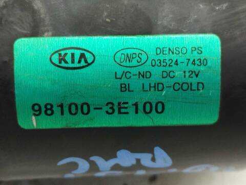 Foto 2ª: Motor Limpia Delantero Kia Sorento 2.5 CRDI ACTIVE 170CV 125KW [D4CB] (2009)
