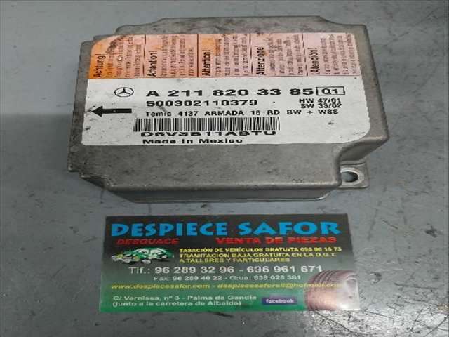 Airbag Delantero Izquierdo Mercedes Clase E 320 3.2 CDI