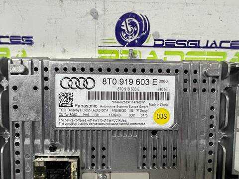 Foto 2ª: Pantalla Multifuncion Audi Q5 2.0 TDI 125KW) 170CV [CAHA] (2009)