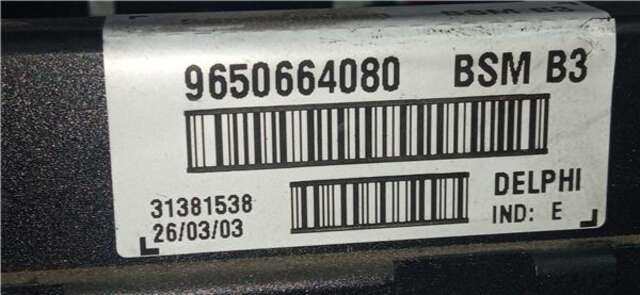 Centralita BSM Peugeot 307 2.0 BREAK XR [2.0 LTR. - 66 KW HDI CAT]