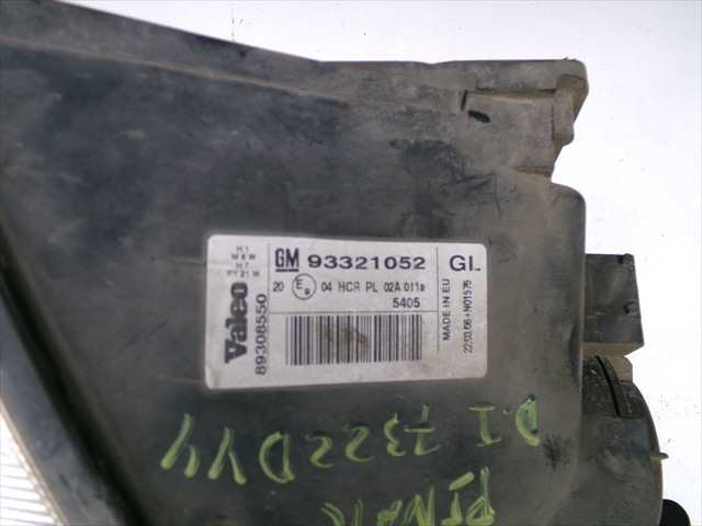 Foto 2ª: Faro Izquierdo Opel Meriva 1.7 CDTI 2003-2010 [Z17DTH] (2006)