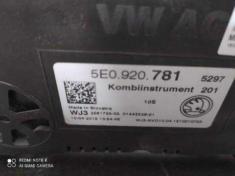 Cuadro de Instrumentos Skoda Octavia ACTIVE 105CV 77KW