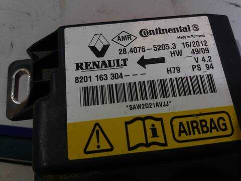 Foto 3ª: Kit Airbag Dacia Duster 1.5 DCI 4X4 HSMC HSMD) 110CV 81KW [K9K 858,K9K 898] (2012)