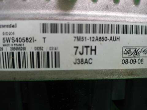 Foto 3ª: Centralita Motor ECU Ford C Max 1.8 TDCI TD CAT 116CV 85KW CB3) [D/ KKDA] (2008)