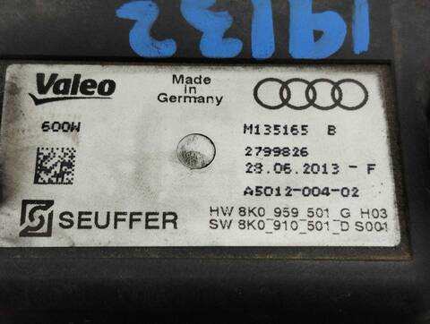 Foto 2ª: Calefacción Audi A6 2.0 TFSI AVANT 180CV 132KW [CDNB] (2013)