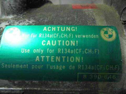 Foto 2ª: Compresor Aire Acondicionado Bmw Serie 3 315 316I 105CV 77KW [194E1] (2000)