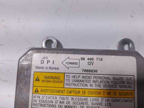 Foto 2ª: Centralita Airbag Chevrolet Nubira SE BERLINA 109CV 80KW [F16D3] (2005)