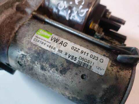 Foto 3ª: Motor de Arranque Volkswagen Scirocco 1.4 TSI 118 KW 160CV (2008)