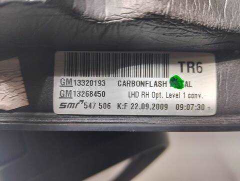 Foto 2ª: Retrovisor Derecho Opel Insignia BASIS 2 16V CDTI 170CV (2013)
