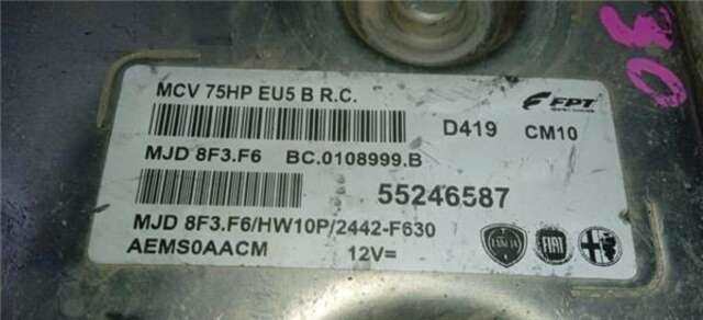 Centralita Motor ECU Citroen Nemo 1.3 HDI