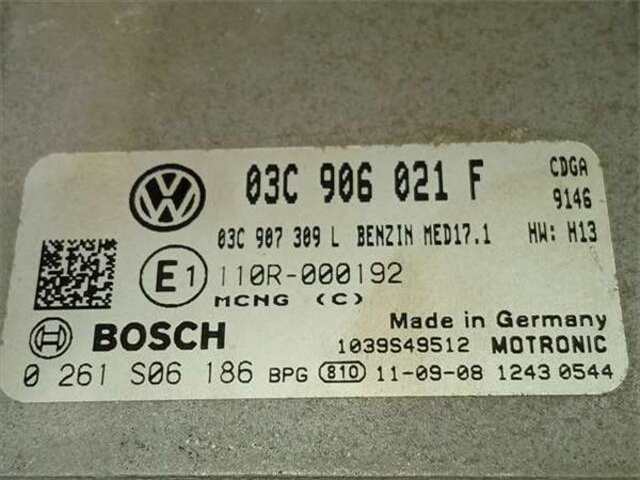 Foto 2ª: Centralita Motor ECU Volkswagen Touran 1.0 BUSINESS BMT [1.0 LTR. - 85 KW TSI]