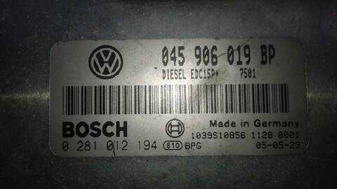 Foto 3ª: Centralita Motor ECU Volkswagen Polo MATCH 70CV 51KW [BNM] (2005)