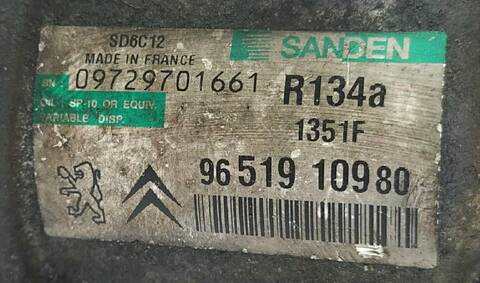 Compresor Aire Acondicionado Citroen C4 1.6 HDI