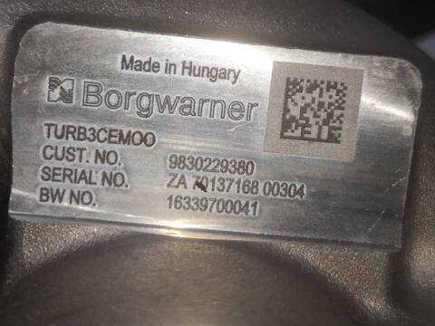 Turbocompresor Jeep Avenger EB2ADTD