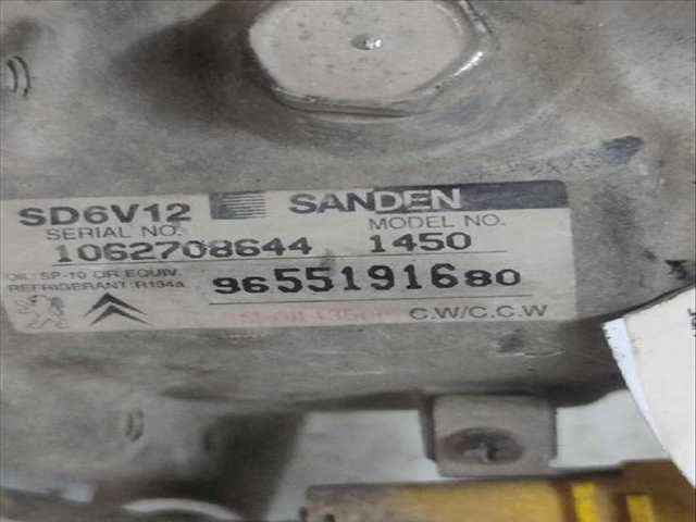 Foto 2ª: Compresor Aire Acondicionado Citroen C3 1.2 PURETECH 82 2RHMRC 2RHMZB) AIRCROSS (2017)