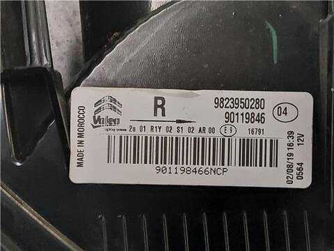 Foto 3ª: Piloto Trasero Derecho Citroen C4 1.2 SHINE 110CV 81KW [HN05] (2019)