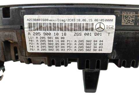 Foto 2ª: Cuadro de Instrumentos Mercedes Clase C 160 C 220 BLUETEC - D 205.002 205.004) (2013)