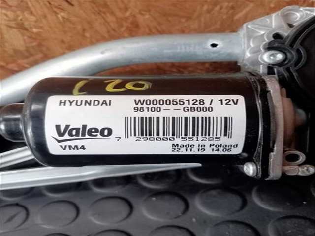 Foto 2ª: Motor Limpia Delantero Hyundai i20 STYLE 1 TGDI CAT 120CV [G3LC] (2014)