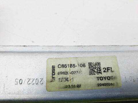 Foto 2ª: Elevalunas Eléctrico Delantero Izquierdo Toyota Corolla 1.8 98CV 72KW [2ZRFXE] (2022)