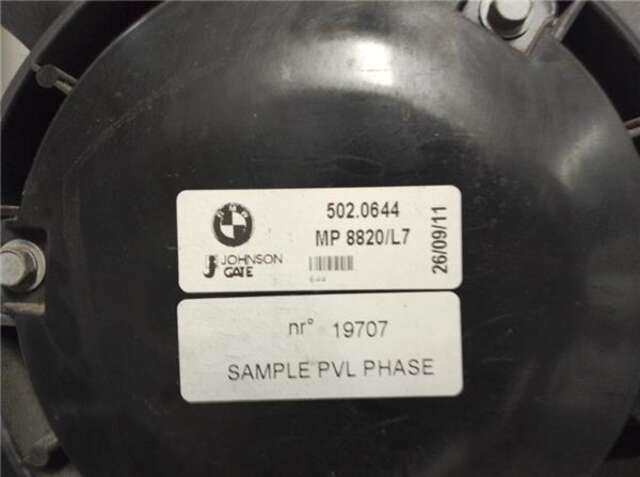 Foto 3ª: Electroventilador Bmw Serie 1 114 2.0 118 D [2.0 LTR. - 105 KW TURBODIESEL]