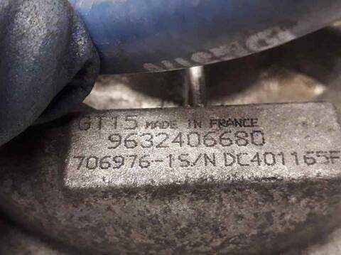 Turbocompresor Citroen Xsara 2.0 HDI CAT RHY - DW10TD) BERLINA 90CV 66KW