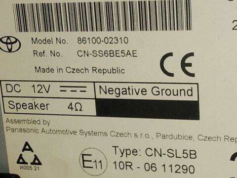 Foto 1ª: Sistema GPS Toyota Corolla 1.8 HYBRID ZWE211 ZWE219) HATCHBACK (2018)