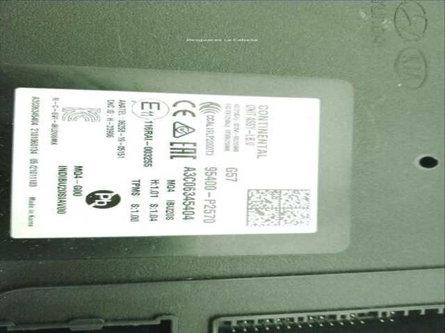 Foto 3ª: Centralita Motor ECU Kia Sorento 2.2 CRDI 4WD (2020)