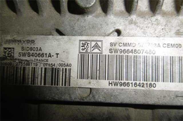 Centralita Motor ECU Citroen Jumpy 2.0HDI