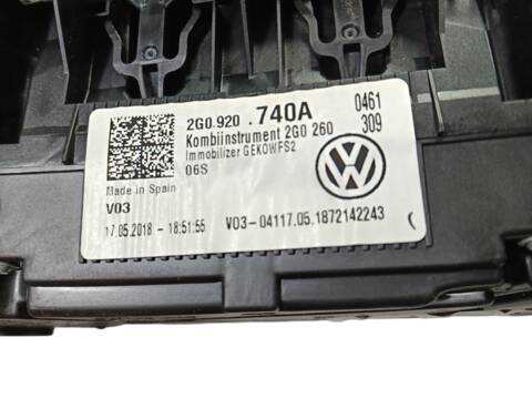 Cuadro de Instrumentos Volkswagen Polo 1.0 TSI