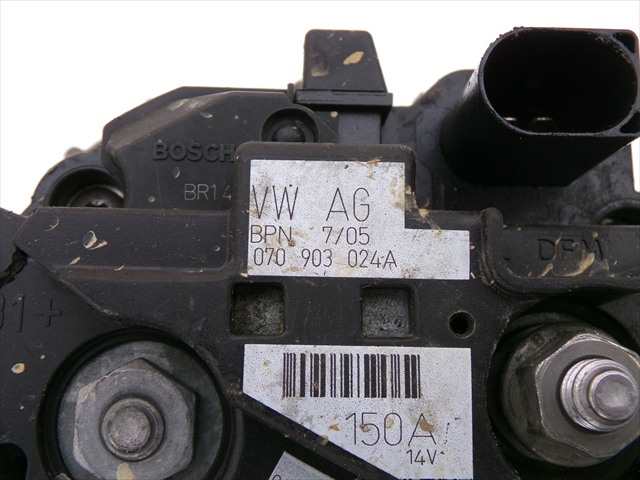 Foto 2ª: Alternador Volkswagen Touareg 2.5 TDI 2002-2010 [BAC] (2005)