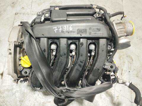 Motor Completo Renault Megane 1.6 16V BZ1B BZ1H) HATCHBACK 110CV 81KW III HATCHBACK BZ0/1_ B3_)