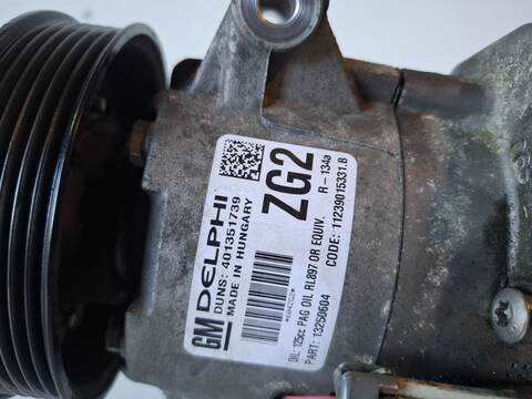 Foto 3ª: Compresor Aire Acondicionado Opel Astra COSMO 1.6 16V 116CV (2009)