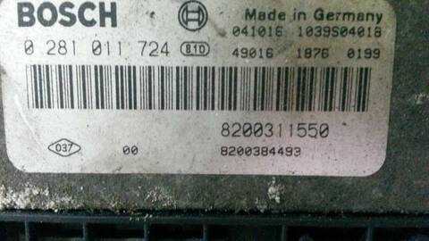 Foto 2ª: Centralita Motor ECU Renault Espace INITIALE 150CV 110KW [G9T742] (2004)