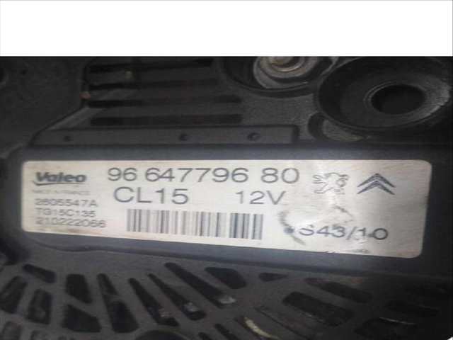 Foto 3ª: Alternador Citroen C4 1.6 HDI 110 (2009)
