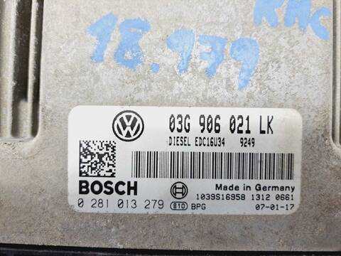 Foto 3ª: Centralita Motor ECU Seat Leon COMFORT LIMITED 105CV 77KW [BXE] (2007)