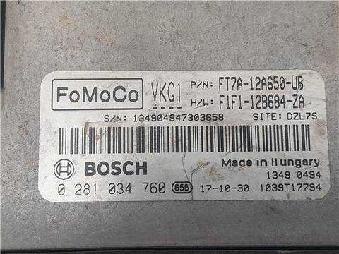 Foto 3ª: Centralita Motor ECU Ford Transit 1.5 AMBIENTE 75CV 55KW [XUCG] (2018)